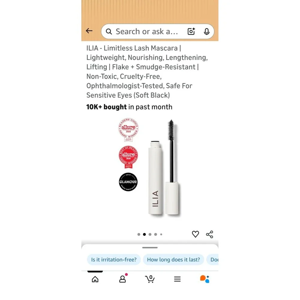 ILIA Limitless Lash Mascara - After Midnight